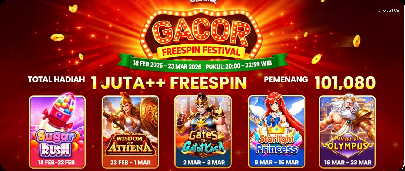 Login probet88 Sekarang Bonus Melimpah